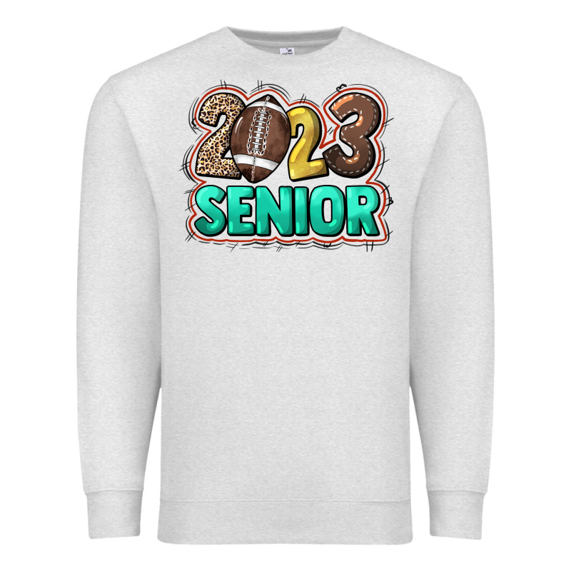 2023 Senior Football Premium Sweatshirt by HowdyJamesFarm | Teevron
