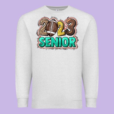 2023 Senior Football Premium Sweatshirt Designed By Howdyjamesfarm