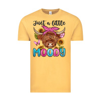 Vintage Mustard just a little moody Vintage Tee - MaliasSmallBusiness