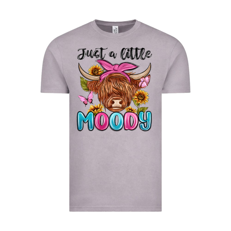 Just A Little Moody Vintage Tee by MaliasSmallBusiness | Teevron