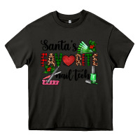Asphalt santa's favorite nail tech Heavy Core Tee - AdoDesignShop