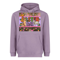 Lavender Easter day farm animals tumbler Heavyweight Hoodie - HowdyJamesFarm