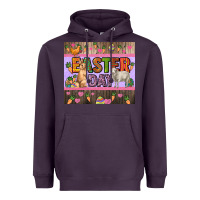 Plum Easter day farm animals tumbler Heavyweight Hoodie - HowdyJamesFarm