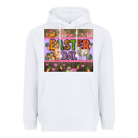 White Easter day farm animals tumbler Heavyweight Hoodie - HowdyJamesFarm
