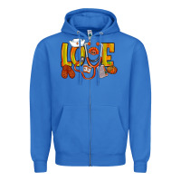 True Royal Thanksgiving love Nurse Zipper Hoodie - NancyCooperArtShop