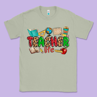 Teacher Life Classic Tee Designed By Maliassmallbusiness