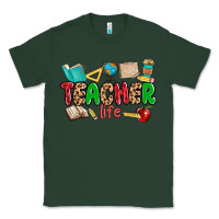 Sports Green teacher life Classic Tee - MaliasSmallBusiness