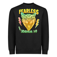 Black fearless joshua 1 9 cheetah Heavyweight Sweatshirt - LillyAllenDesigns
