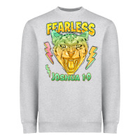 Heather Grey fearless joshua 1 9 cheetah Heavyweight Sweatshirt - LillyAllenDesigns