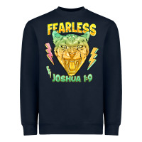 Navy fearless joshua 1 9 cheetah Heavyweight Sweatshirt - LillyAllenDesigns