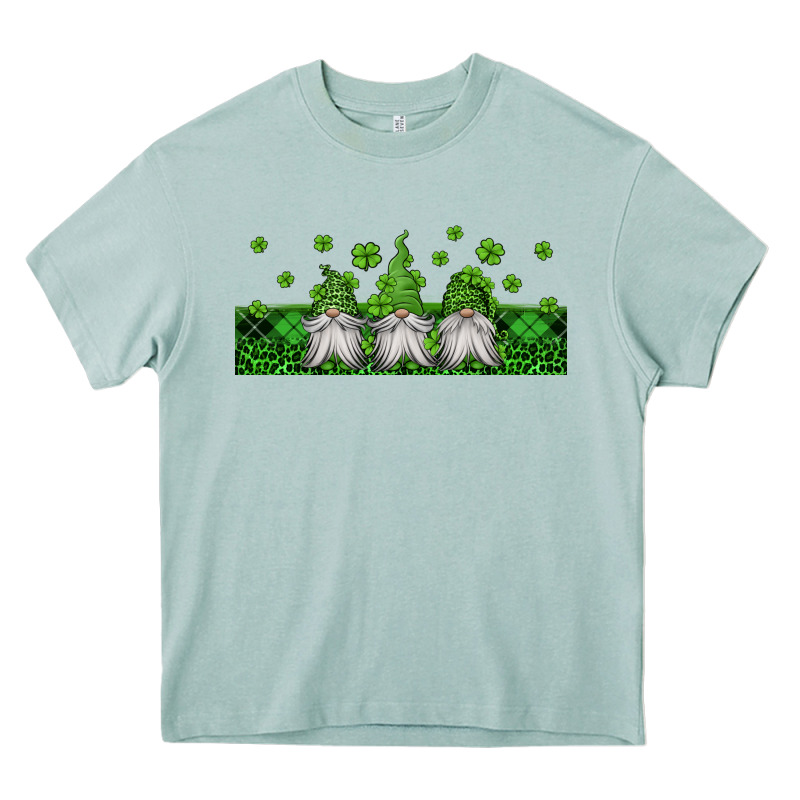 St Patricks Gnomes Heavy Core Tee by Jasminsmagicworld | Teevron