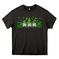 Asphalt st patricks gnomes Heavy Core Tee - Jasminsmagicworld