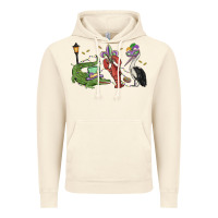 Vintage Artic mardi gras alligator crawfish pelican Vintage Hoodie - MaliasSmallBusiness