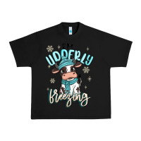 I'm Udderly Freezing Baby Cow Urban Heavy Tee | Teevron