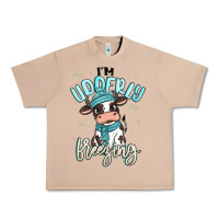 Burro i'm udderly freezing baby cow Urban Heavy Tee - MaliasSmallBusiness