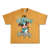 Peanut Butter i'm udderly freezing baby cow Urban Heavy Tee - MaliasSmallBusiness