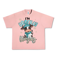 Salmon i'm udderly freezing baby cow Urban Heavy Tee - MaliasSmallBusiness