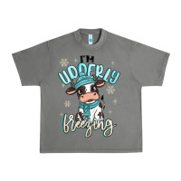 Tornado i'm udderly freezing baby cow Urban Heavy Tee - MaliasSmallBusiness