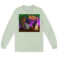 Matcha boo mousepad Long Sleeve Tee - BundleAndBundleShop