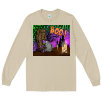 Mushroom boo mousepad Long Sleeve Tee - BundleAndBundleShop