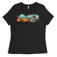 Black american football coffee cups Ladies Tee - Jasminsmagicworld