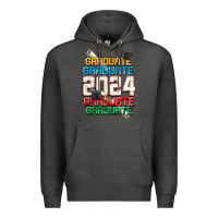 Charcoal Heather graduate 2024 Premium Hoodie - CowGirlArtShop