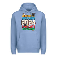Colony Blue graduate 2024 Premium Hoodie - CowGirlArtShop