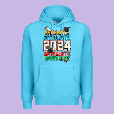 Graduate 2024 Premium Hoodie Designed By Cowgirlartshop