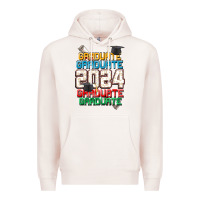 Pale Pink graduate 2024 Premium Hoodie - CowGirlArtShop