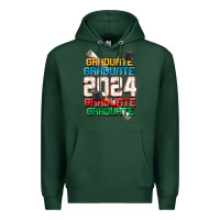 Sports Green graduate 2024 Premium Hoodie - CowGirlArtShop