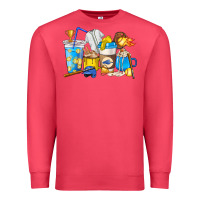 Cardinal Softball coffee cups Premium Sweatshirt - HowdyJamesFarm