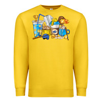 Lemon Softball coffee cups Premium Sweatshirt - HowdyJamesFarm