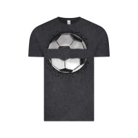 Vintage Black custom soccer Vintage Tee - MaliasSmallBusiness
