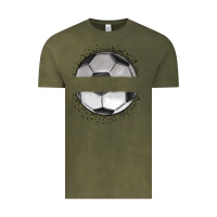 Vintage Olive custom soccer Vintage Tee - MaliasSmallBusiness