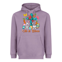Lavender He is risen with Cross Easter Day Heavyweight Hoodie - HowdyJamesFarm