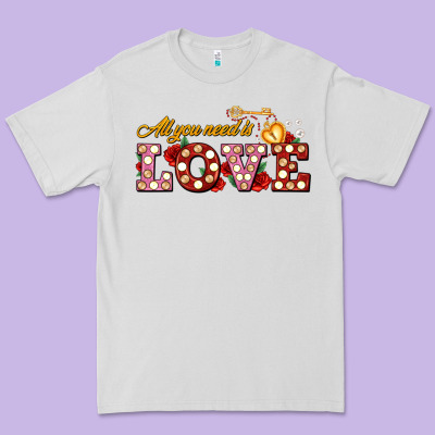 All You Need Is Love Premium Tee Designed By Adodesignshop