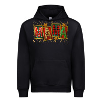Black mama christmas Urban Hoodie - FaDigitalArtStudio
