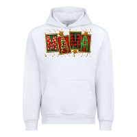 White mama christmas Urban Hoodie - FaDigitalArtStudio