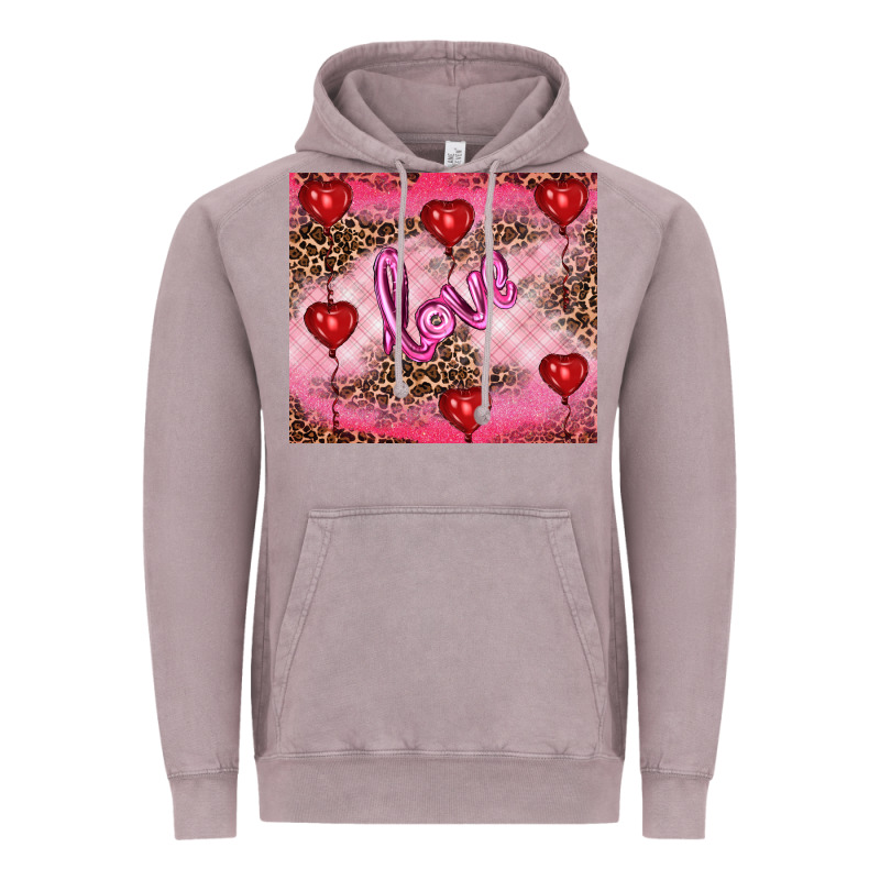 Valentine's Day Love Vintage Hoodie by RanaPortraitStore | Teevron