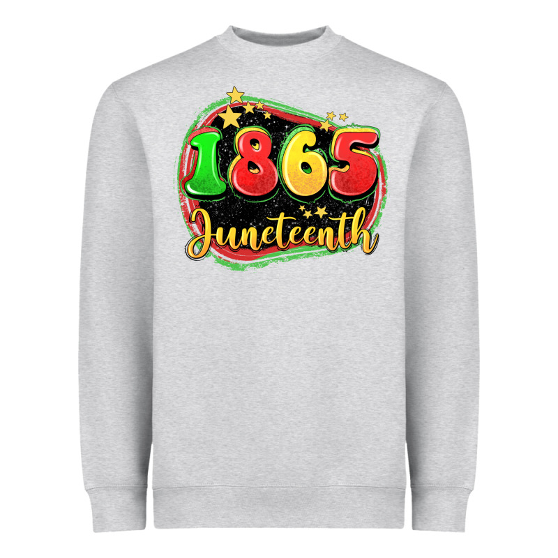 1865 Juneteenth Heavyweight Sweatshirt by LillyAllenDesigns | Teevron