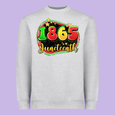 1865 Juneteenth Heavyweight Sweatshirt Designed By Lillyallendesigns
