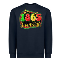 Navy 1865 juneteenth Heavyweight Sweatshirt - LillyAllenDesigns