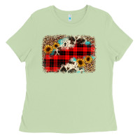 Matcha christmas background Ladies Tee - JahusDesignShop