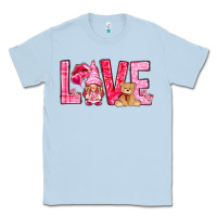 Dusty Blue love with gnome Classic Tee - NancyCooperArtShop