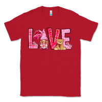 Red love with gnome Classic Tee - NancyCooperArtShop