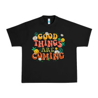 Black good things are coming Urban Heavy Tee - MaliasSmallBusiness