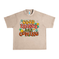 French Oak good things are coming Urban Heavy Tee - MaliasSmallBusiness