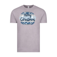 Vintage Zinc merry christmas blue Vintage Tee - MaliasSmallBusiness