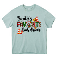 Arona santa's favorite bus driver Heavy Core Tee - AdoDesignShop