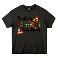 Asphalt santa's favorite bus driver Heavy Core Tee - AdoDesignShop